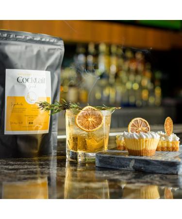 100g Dehydrated Lemon Slices | 70+ Dried Lemon slices for Cocktail Garnishes | Dried Fruit Cocktail Garnish | Dried Lemon wheels | Dried Citrus Slices for drink garnish | Dehydrated lemons (100g) - Buy Online on SooperMarket.com
