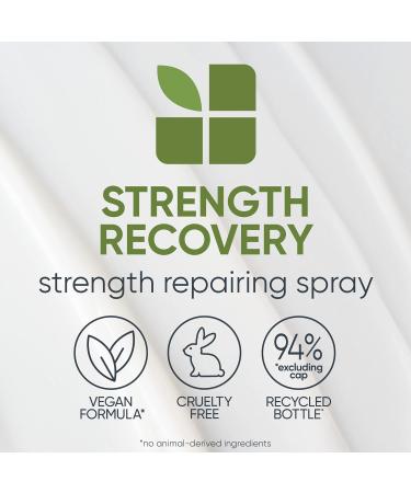 Biolage Strength Recovery Leave-In Conditioner Spray - Repairing Heat Protectant & Detangler Strengthens & Prevents Damage For Damaged & Sensitized Hair 1 Fl Oz (Pack of 1) - Buy Online on SooperMarket.com