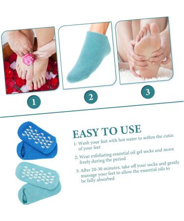minkissy 8 Pairs Gel Socks Miss Foot Cotton Yarn Commodity - Buy Online on SooperMarket.com