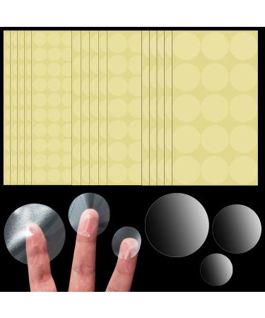1030 Pieces Clear Round Stickers Circle Seal Labels 25 mm 35 mm 50 mm Retail Package Seals Transparent Self Adhesive Wedding Birthday Party Gift Packaging and Package Box Seal