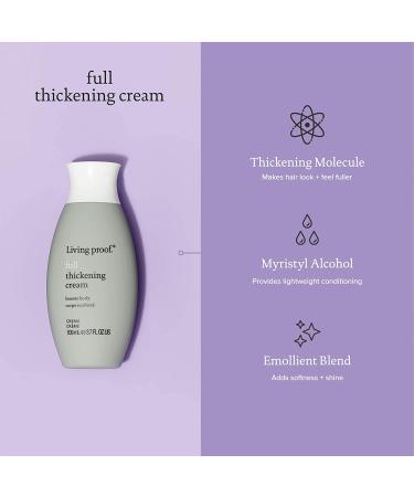 Living Proof Full Thickening Cream 3.7 Fl Oz - Volumizing Hair Styling Product - Buy Online on SooperMarket.com