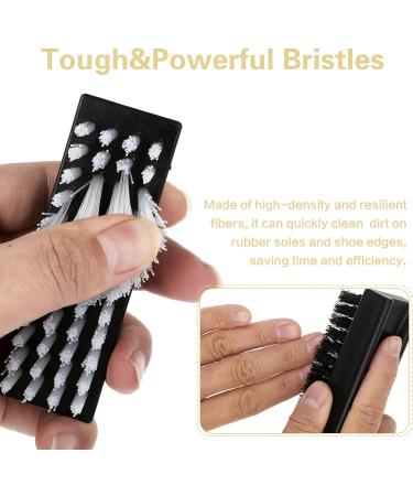 Amaxiu Hand Nail Brush for Cleaning Fingernails Durable Nylon Firm Stiff Scrub Bristles Nail Scrubber Brushes for Men Mechanics Gardeners Scrubbing under Fingers Foot Toes(2 Pack Black+White) - Buy Online on SooperMarket.com
