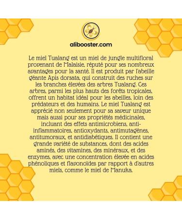 Malaysian honey MADU TUALANG moose 300g - Buy Online on SooperMarket.com