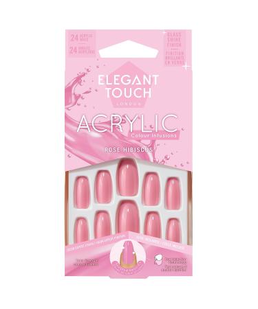 Elegant Touch Colour Acrylics Rose Hibiscus Rose Hibiscus 1 count (Pack of 1)