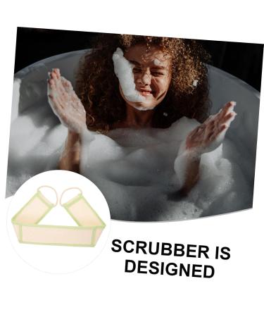 NOLITOY Back Scrub Exfoliator & Loofah for Men & Women - Best Bathing Accessory for a Clean Refreshing Shower - Buy Online on SooperMarket.com