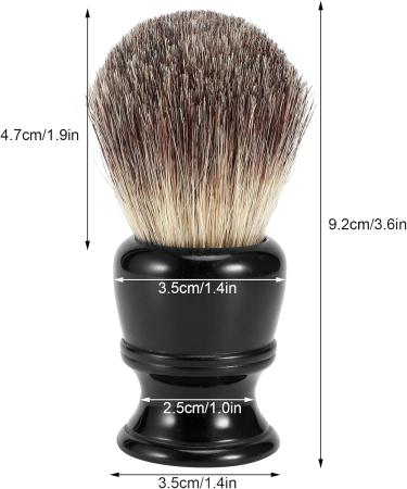 Plplaaoo Premium Shaving Brush - Resin-Based Razor Brush for Men | Ideal for Home & Salon Use - Buy Online on SooperMarket.com