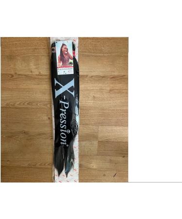 NEW 60 INCH PRE-PULLED XPRESSION LAGOS BRAID PRE-PULLED Hair Extension 60 2Pack (Colour 1B Natural Black) 1B (Natural Black) 60 inches - Buy Online on SooperMarket.com