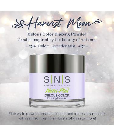 SNS Nail Dip Powder - Lavender Mist | Long-Lasting Dip Nail Color | Low-Odor No UV Lamp | 1 OZ - Buy Online on SooperMarket.com