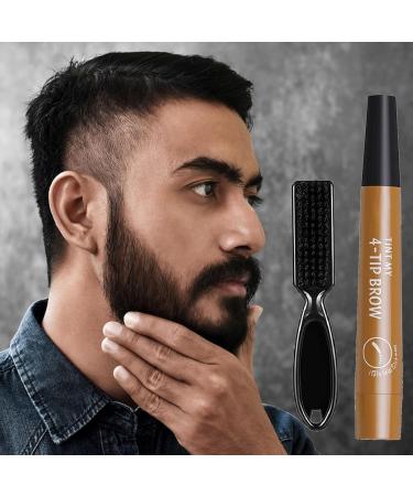 Buy Bart Waterproof Beard Pencil for Men | Long-Lasting Hair Filler & Natural Finish - Light Brown - Buy Online on SooperMarket.com