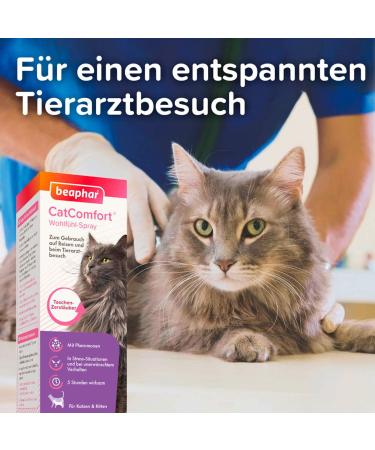 Beaphar CatComfort Spray - Instant Calming Pheromones for Cats & Kittens - 30ml Travel & Vet Use - Buy Online on SooperMarket.com