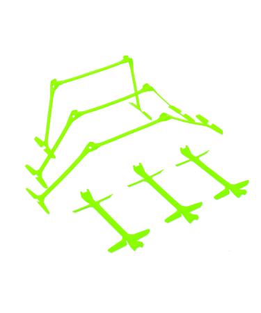 QUICKPLAY PRO Adjustable Height: 6", 9" + 12" The Original All-in-One Speed Hurdles (Set of 6) Speed Training Hurdles, Agility Hurdles and Plyometric Hurdles