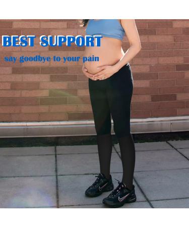 Blongw Compression Stockings for Men - 6 Pairs of Support Knee Socks for Sports Flight & Travel - XL Size - Buy Online on SooperMarket.com