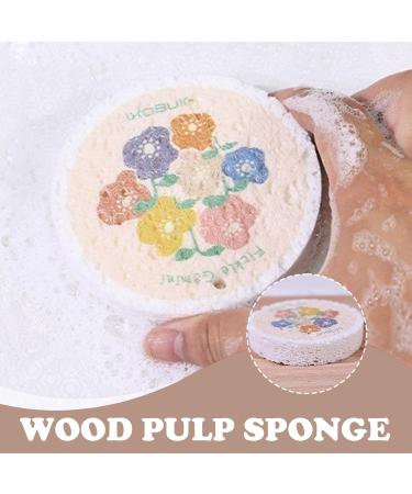 Household Dishwashing Sponge Cleaning Sponges Pads Scouring Wood Sponge Wipe E0S0 Pot Pulp Dishe Compressed Double Sided - Buy Online on SooperMarket.com