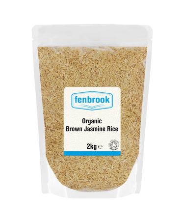 Organic Brown Jasmine Rice 2kg | Certified Organic by Fenbrook Organic