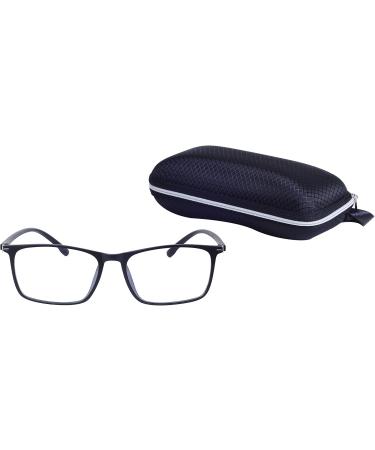 Blue Light Blocking Glasses for Computer - Anti Glare Fatigue Blocking Headaches Eye Strain - TR90 Frame Matt Black - Buy Online on SooperMarket.com