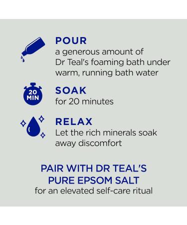 Dr Teal's Hemp Seed Oil Foaming Bath - Relax and Rejuvenate - Buy Online on SooperMarket.com