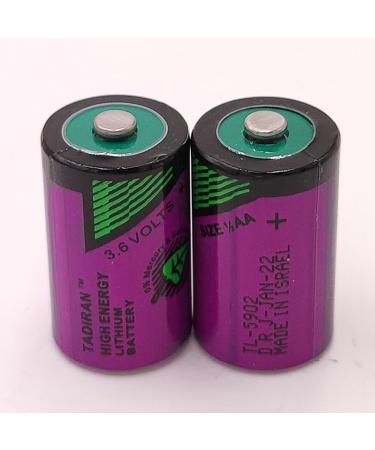 Buy TL-5902 1200mAh 1/2 AA 3.6V Non-Rechargeable Battery - Compatible with Tadiran TL-5902/S & ER14250 - Fast International Shipping - Buy Online on SooperMarket.com