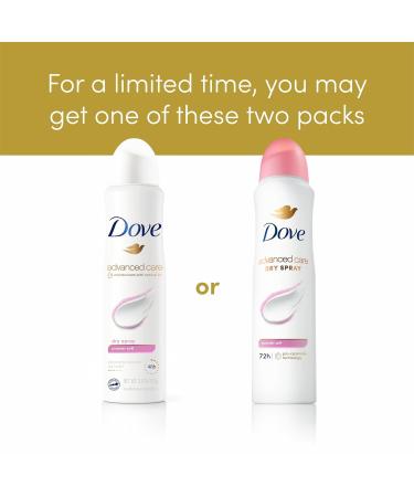 Dove Advanced Care Antiperspirant Deodorant Spray Powder Soft Pack of 12 to help skin barrier repair after shaving 72hour antiperspirant deodorant for soft underarms with boosted ceramide levels 3.8oz 3.8 Ounce (Pack of 12) Powder Soft - Buy Online on SooperMarket.com