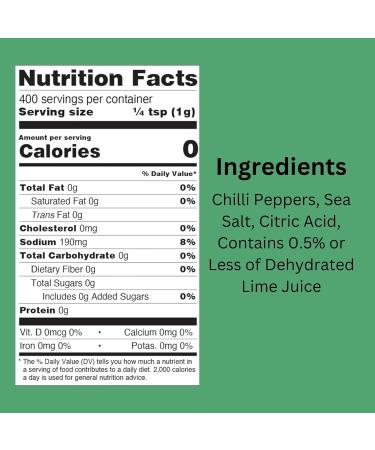APG Fine Foods Tajin Seasoning Clasico With Lime 400g Tub (Pack of 3) Authentic Mexican Flavouring - Buy Online on SooperMarket.com