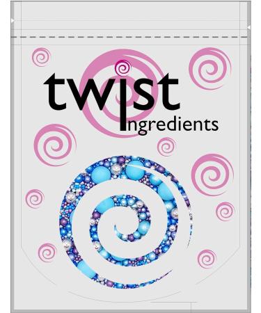 Twist Ingredients - Pearls Mix - Twinkle Mermaid Cake Topper Sprinkles - 1kg Edible Pearl Ball Cupcake Decorations - Metallic Shimmer Purple Blue & Silver Mix - Buy Online on SooperMarket.com