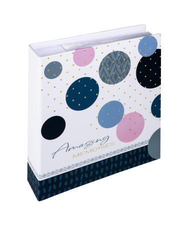 walther Design Photo Album Blue 200 Photos 13 x 18 cm Memo Album Amazing Memories ME-487-L 200 photos 13 x 18 cm Blue