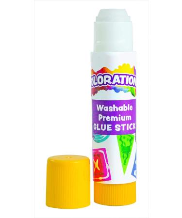 Colorations Washable Glue Sticks Premium Classroom Art Supplies Safe Easy-To-Spread Adhesive Preschool School Projects Crafts Scrapbook Glue White Glue Stick Dries Clear Bulk 50 Pack White Pack of 50 - Buy Online on SooperMarket.com