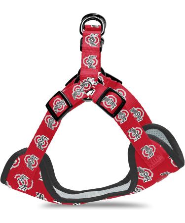Ohio State Buckeyes Extra Small NCAA Dog Harness | Adjustable Comfortable & Durable | Official Licensed Product | Perfect Gift Idea - Buy Online on SooperMarket.com
