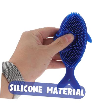 2pcs Silicone Scalp Scrubber & Shampoo Brush Set for Baby Exfoliating & Massage - Shower & Body Cleaning Accessory - Buy Online on SooperMarket.com
