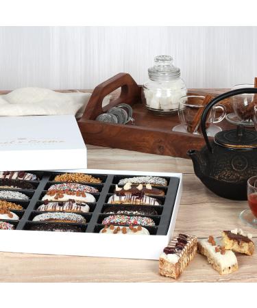 Hazel & Creme Biscotti Gift Baskets - Extra Large Gourmet Gift Box for Mother's Day, Birthday, Holiday, Sympathy - Perfect for Him or Her and Corporate Gifting - Buy Online on SooperMarket.com