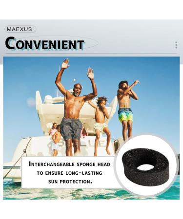 MAEXUS Sun Cream Applicator Child Sun Cream Roller Refillable Portable Sunscreen Applicator for Even Coverage Water Activities Pink - Buy Online on SooperMarket.com