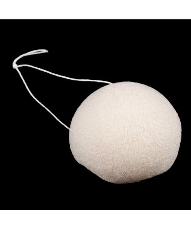 MRNHA Konnyaku Jelly Fiber Face Makeup Wash Pad Cleaning Sponge Puff Exfoliator-white - Buy Online on SooperMarket.com