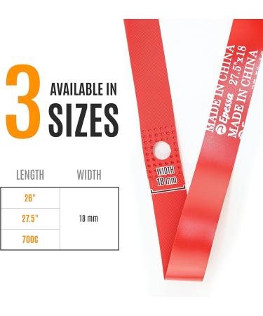 Buy Epessa Bicycle Rim Strips Tape - Fits 66cm 69.5cm 700C (27.5 inch) | Premium Quality International Shipping - Buy Online on SooperMarket.com
