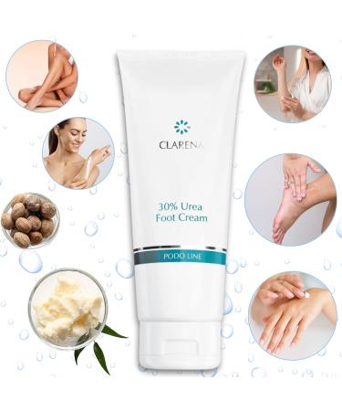 Clarena Urea 30% Cream - Professional Moisturizer for Very Dry Skin Foot Cream Shea Butter 100ml | International Shipping Available - Buy Online on SooperMarket.com