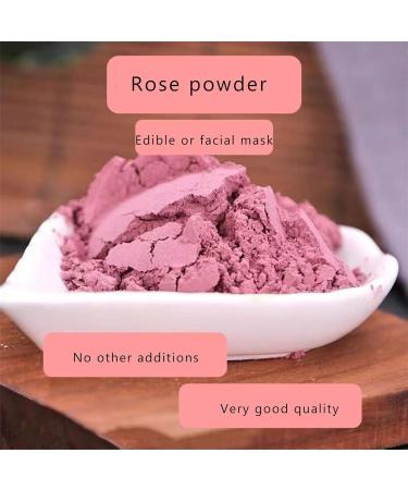 Organic Rose Petal Powder rose powder 5.29 oz/150g Edible Rose Dusting Powder for Cooking & Baking Vegan - Buy Online on SooperMarket.com