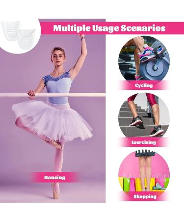 Silicone Toe Protectors for Women - Dance Gel Pads for Pointe Shoes with Breathable Hole - Brown One Size - Buy Online on SooperMarket.com