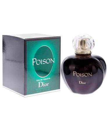 Poison By Christian Dior For Women. Eau De Toilette Spray Black 1.7 Fl Oz Spicy 1.7 Fl Oz (Pack of 1) - Buy Online on SooperMarket.com