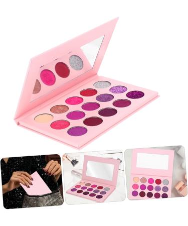 Gogogmee 15 Eyeshadow Compact Colorful Eyeshadow Glitter Eyeshadow Makeup Palette Eyeshadow Palette Purple - Buy Online on SooperMarket.com