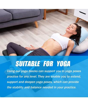 2 Pack Squat Wedge Blocks - Non Slip Heel Elevated Squat Ramp for Men and Women - Professional Slant Board Trainer for Fitness, Weightlifting, Yoga - Black - Buy Online on SooperMarket.com