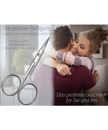 Extra Large Finger Eye Nail Scissors - Curved Cut Stainless Steel for Perfect Manicure - Buy Online on SooperMarket.com