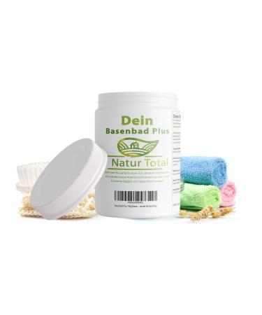 Natur Total Basenbad Plus 1500g XL can Alkaline bath salt for detoxification and deacidification full bath foot bath peeling