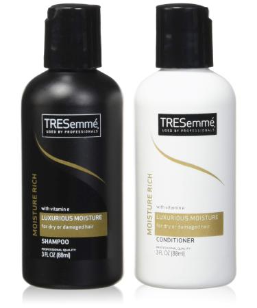 TRESemme Moisture Rich Shampoo & Conditioner  3 Fl. Oz. Travel Size