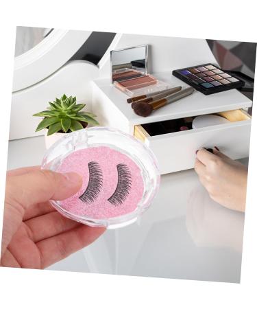 3 Pcs Eyelash Storage Boxes - Portable False Eyelash Case with Glue | Travel Makeup Organizer for Individual Lashes - Buy Online on SooperMarket.com