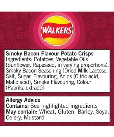 Walkers Smoky Bacon 45 g x 32 - Buy Online on SooperMarket.com
