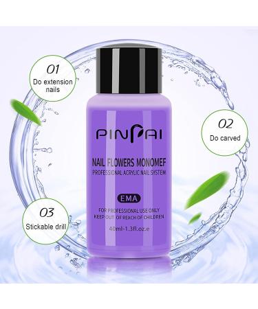 Bluelans 40ml Professional Acrylic Nail Liquid Monomer for Nail Extension and Art - Buy Online on SooperMarket.com