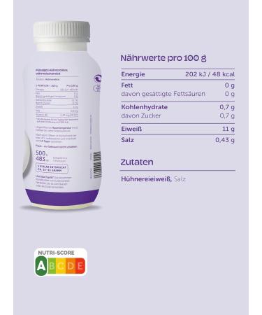 Buy Pumperlgs & Egg Clar Liquid - Premium Free-Range Chicken Protein (483ml) | High-Quality Liquid Protein for International Shipping - Buy Online on SooperMarket.com