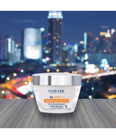 FLOSLEK Ultra Regenerating Night Face Cream | 50 ml | Moisturizes Smoothes & Firms | Suitable for People with Wrinkly Mature Skin | Dermatologically Tested | Manufactured in EU Regenerating Night Cream - Buy Online on SooperMarket.com