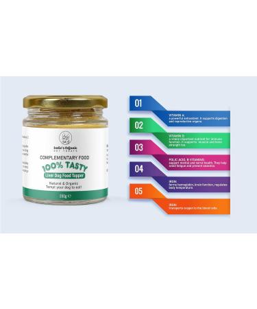 100% Tasty Liver dog food topper-Fussy Eaters-Enhance your dogs mealtime-Great for lickimats-In a 200g Glass Jar - Buy Online on SooperMarket.com