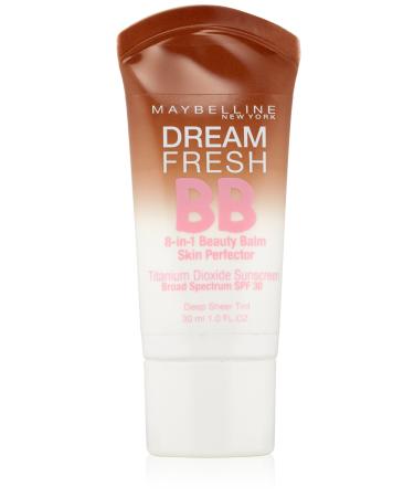Maybelline New York Dream Fresh BB Cream Deep 1 Fluid Ounce (Packaging may vary)