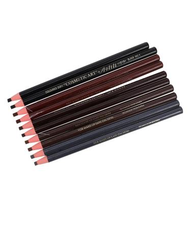 Beavorty 10pcs Eyebrow Pencil Debarking Tool Eyebrow Definer Eyebrow Makeup Tools Miss Miniature Spool