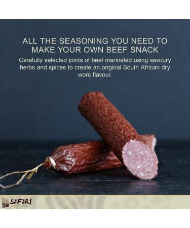 Safari Drywors Spice - Ready-to-Eat South African Food - Delicious Sausage Seasoning - 1kilogram - Buy Online on SooperMarket.com